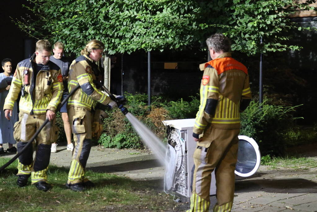 Brand in woning snel geblust