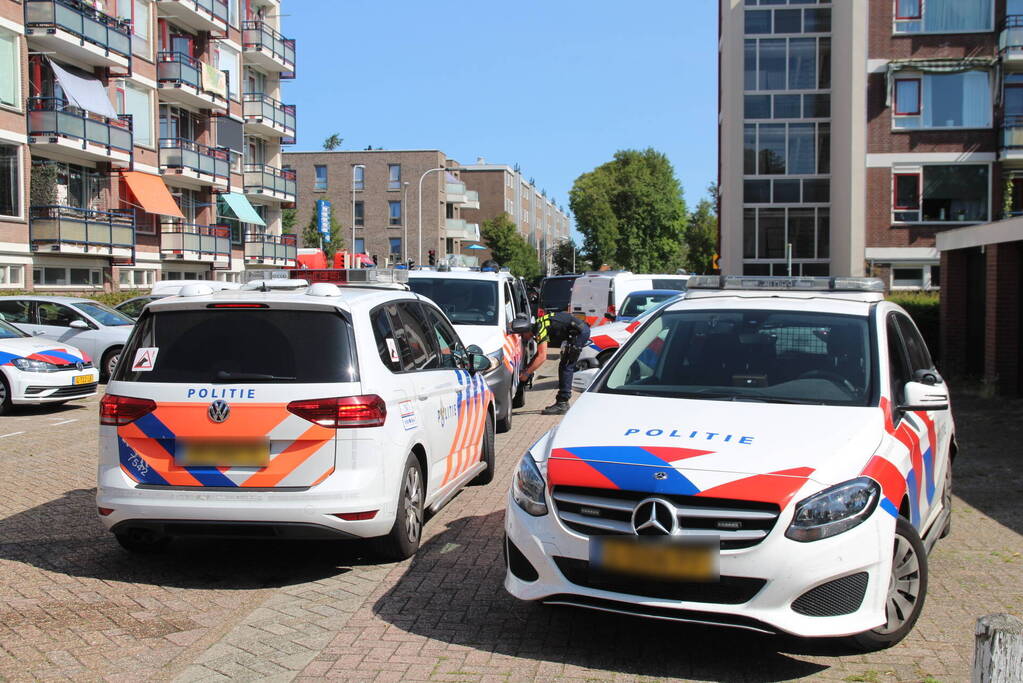 Veel politie ingezet vanwege verdachte situatie