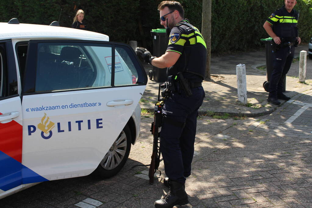 Veel politie ingezet vanwege verdachte situatie