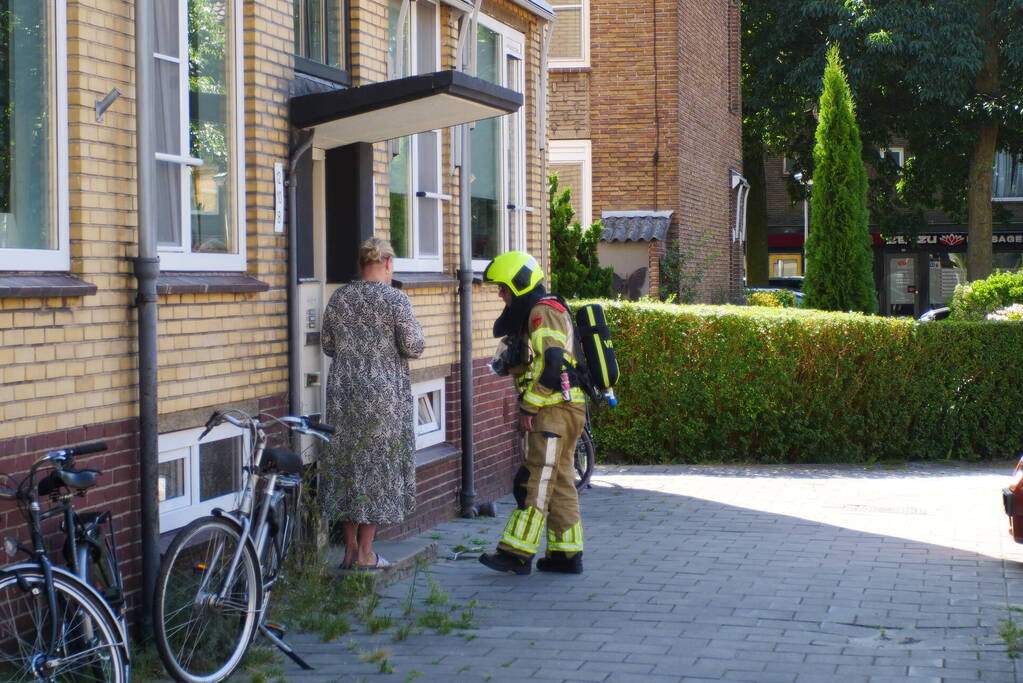 Onderzoek naar gaslucht in woning