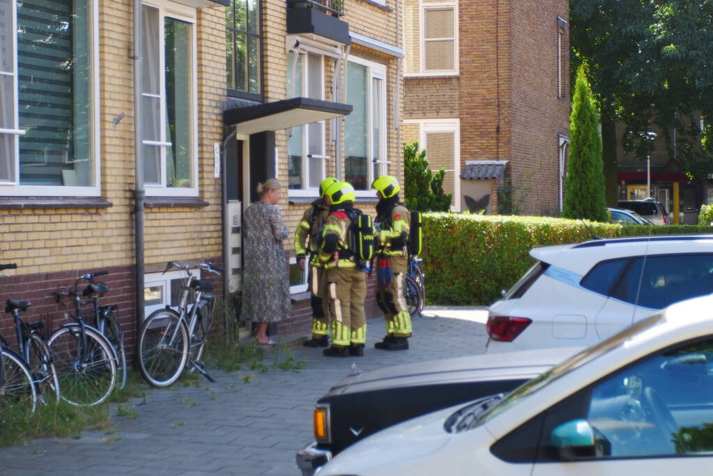 Onderzoek naar gaslucht in woning