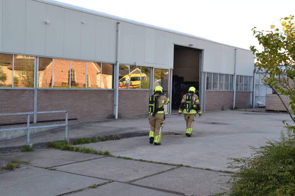 Brand bij kwekerij snel onder controle