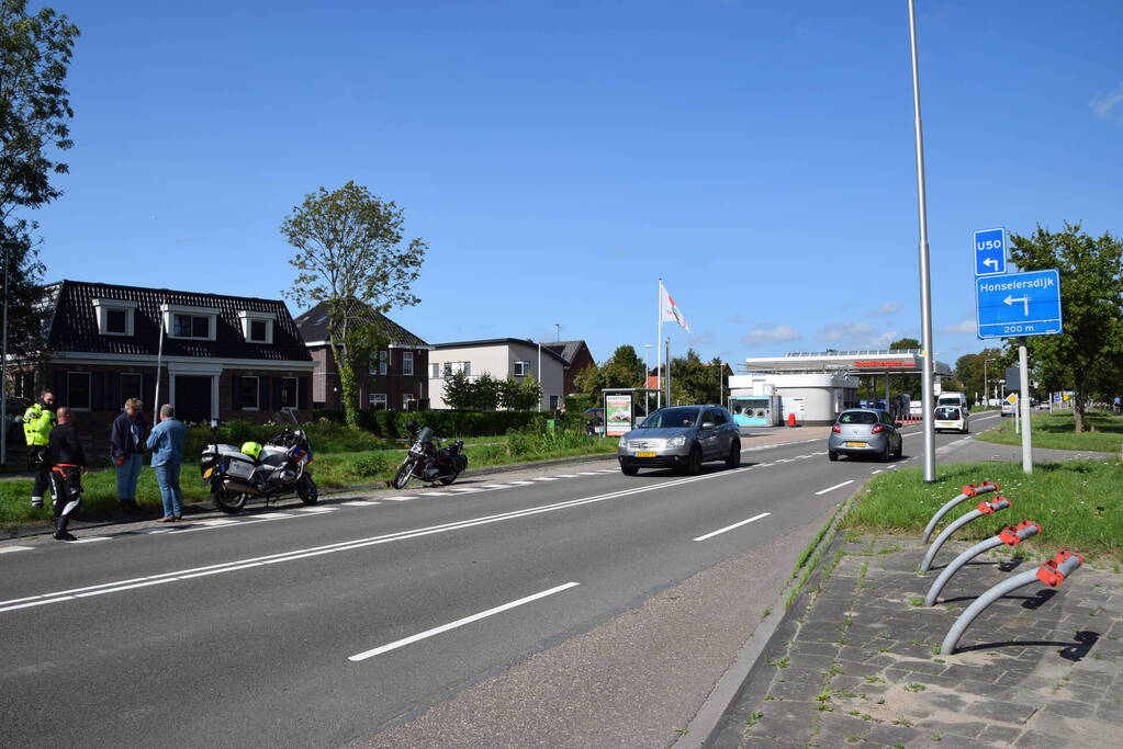 Motor beschadigd bij valpartij