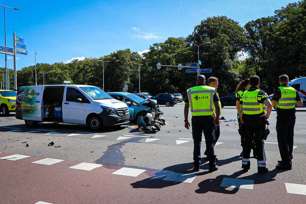 Meerdere gewonden bij ongeval op kruising