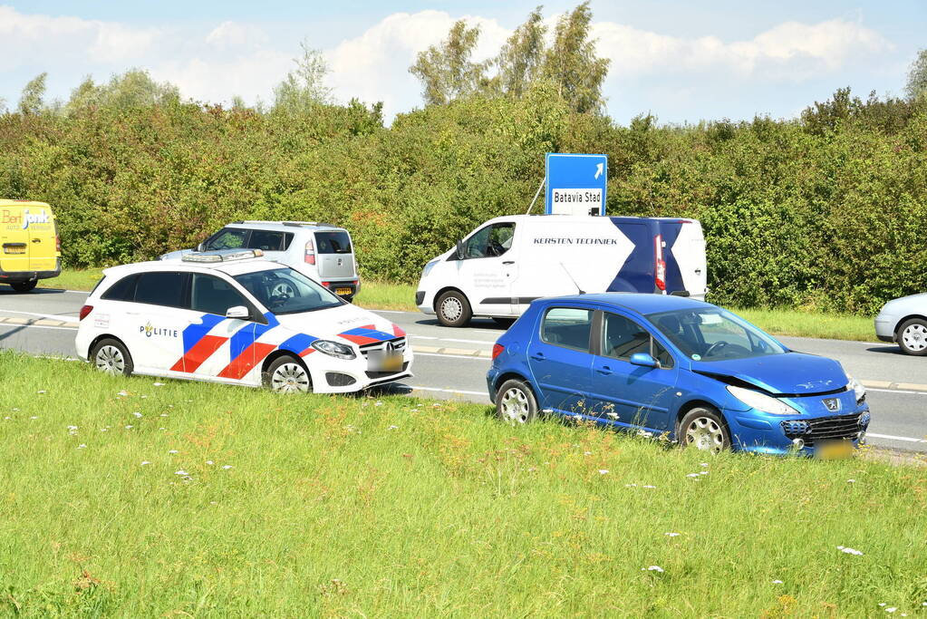 Schade bij kop-staartbotsing