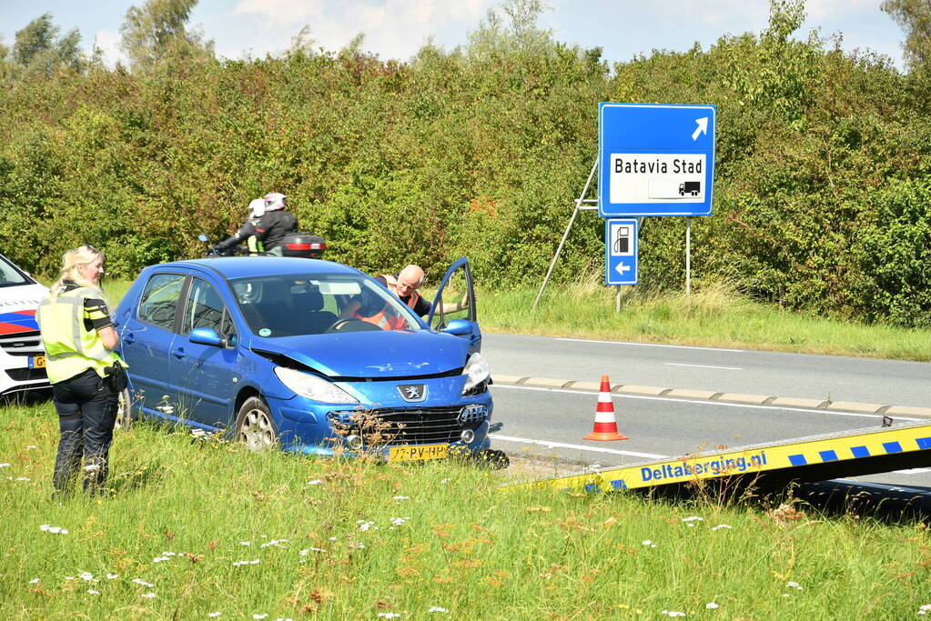 Schade bij kop-staartbotsing