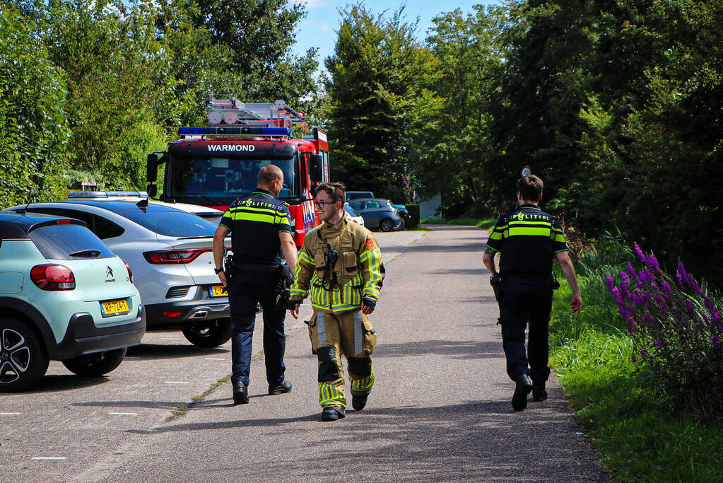 Persoon gewond bij werkzaamheden in chalet