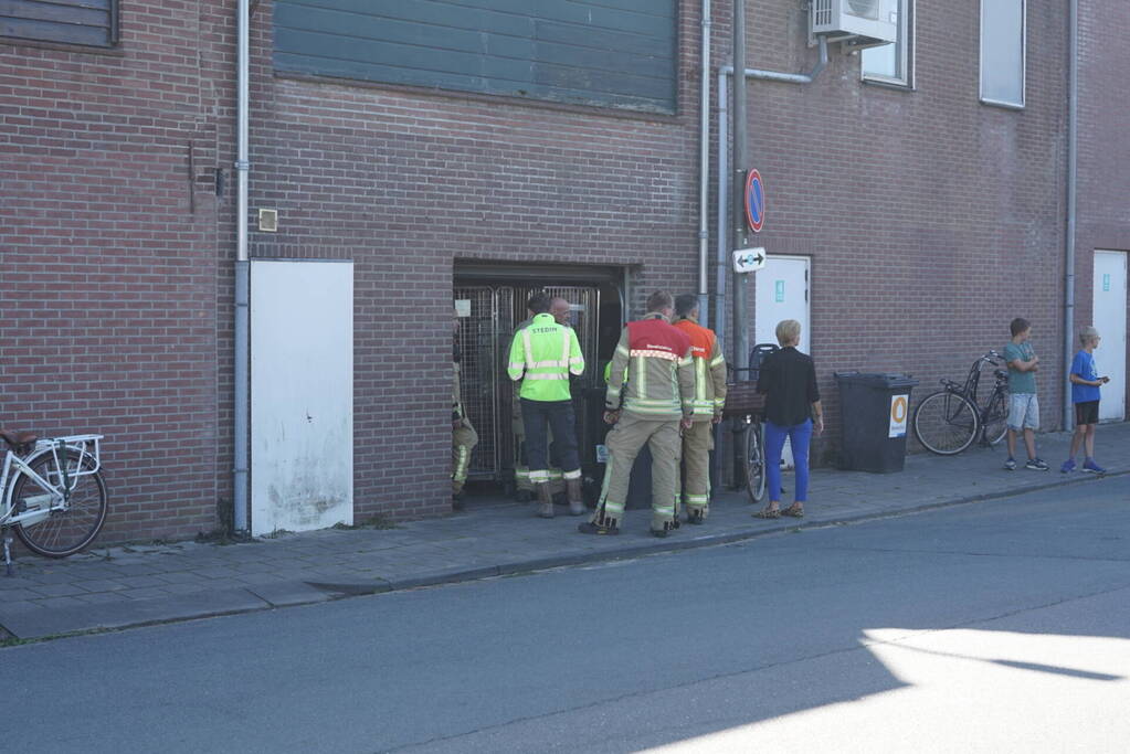 Onderzoek naar gaslucht in winkel