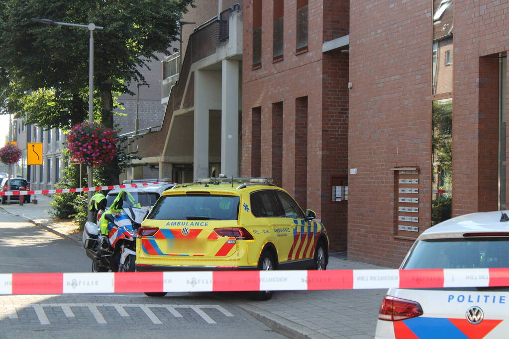 Veel bekijks bij incident in woning