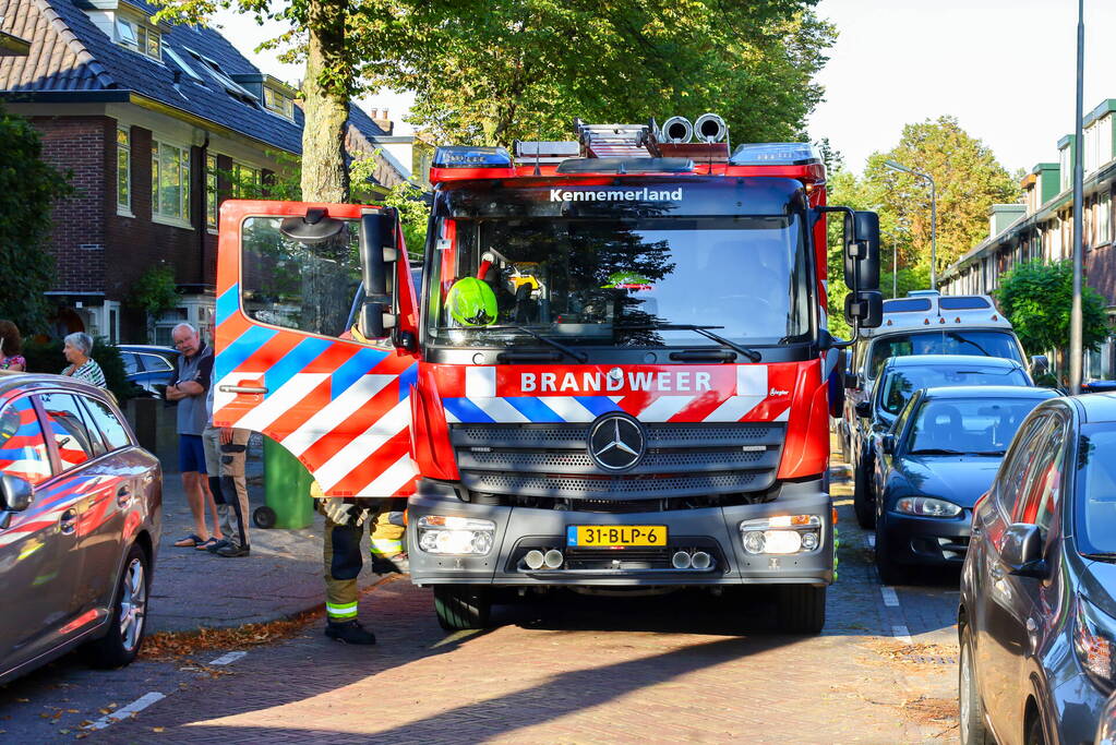 Woningbrand snel onder controle