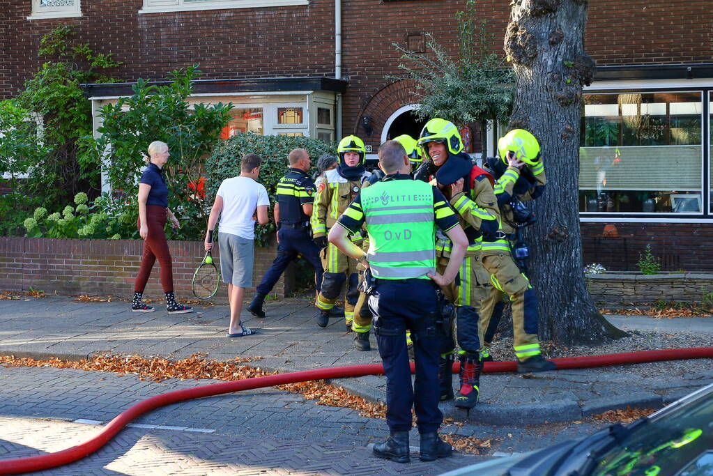 Woningbrand snel onder controle