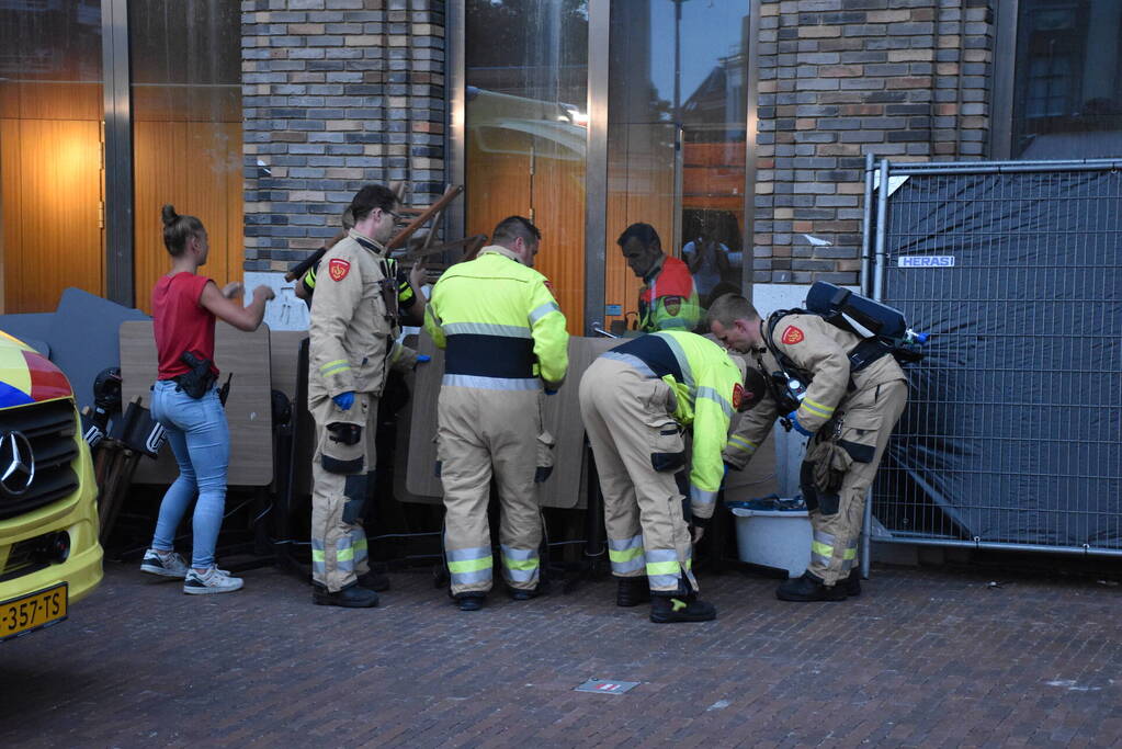 Vele studenten geëvacueerd uit pand