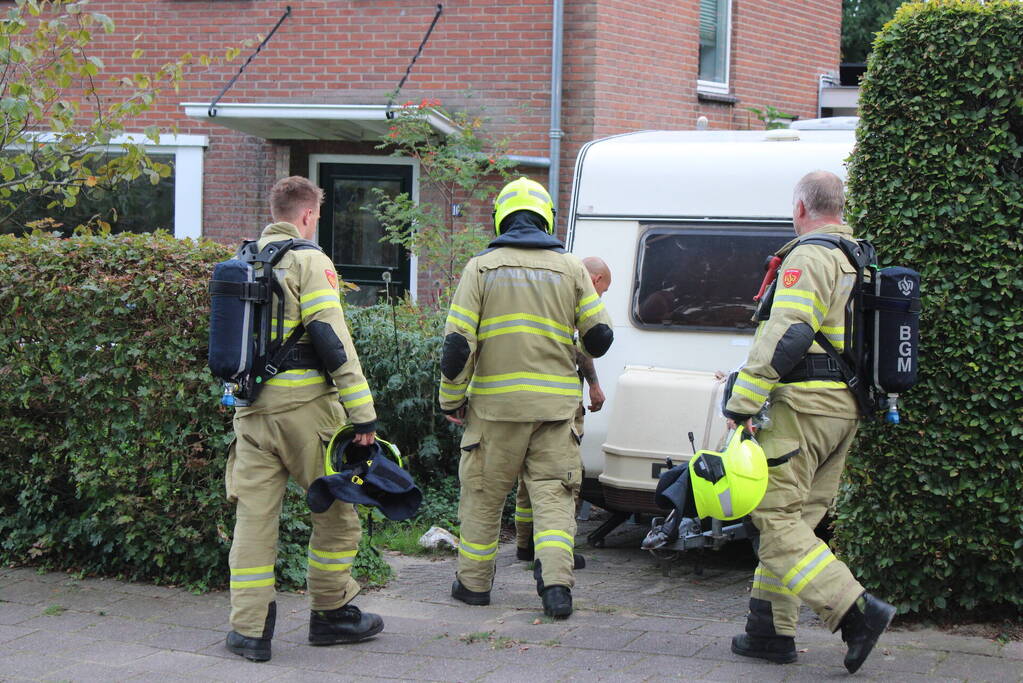 Mogelijke gaslekage in woning