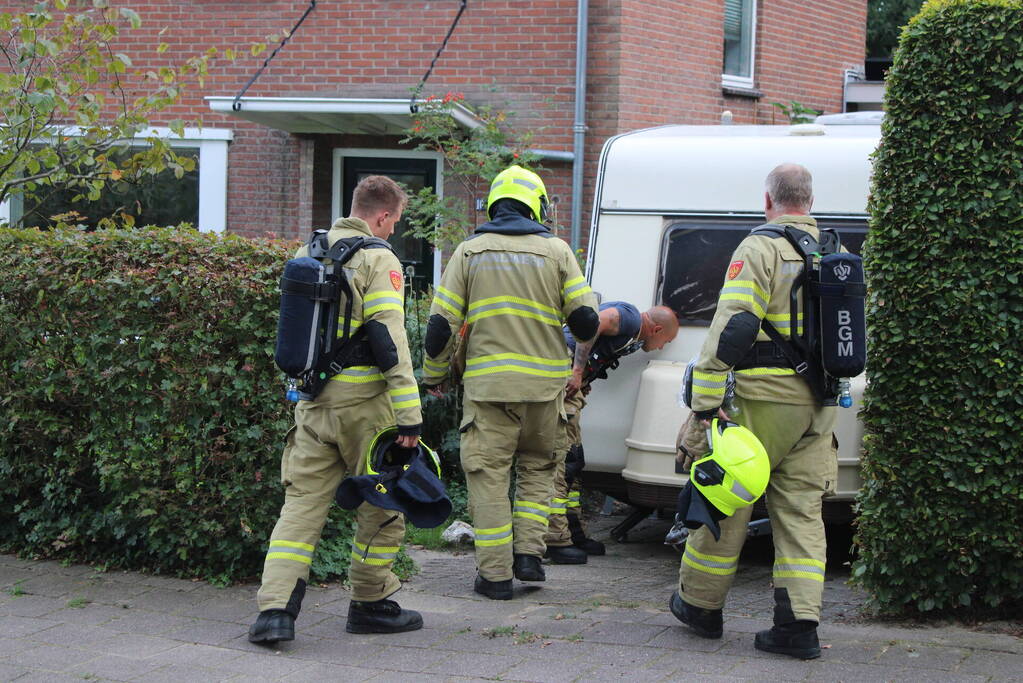 Mogelijke gaslekage in woning