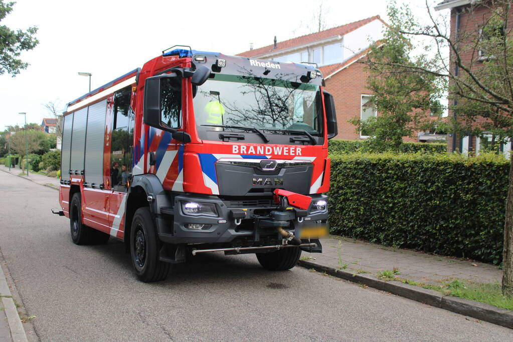 Mogelijke gaslekage in woning