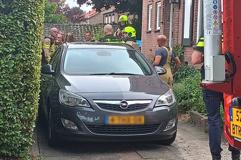 Mogelijke gaslekage in woning