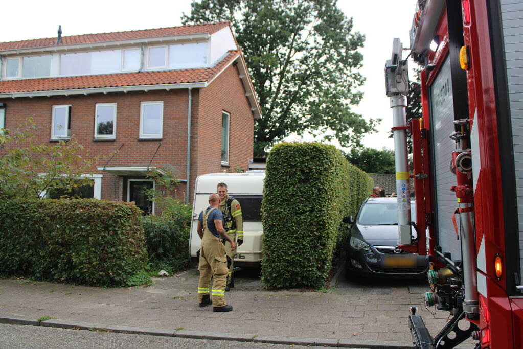 Mogelijke gaslekage in woning