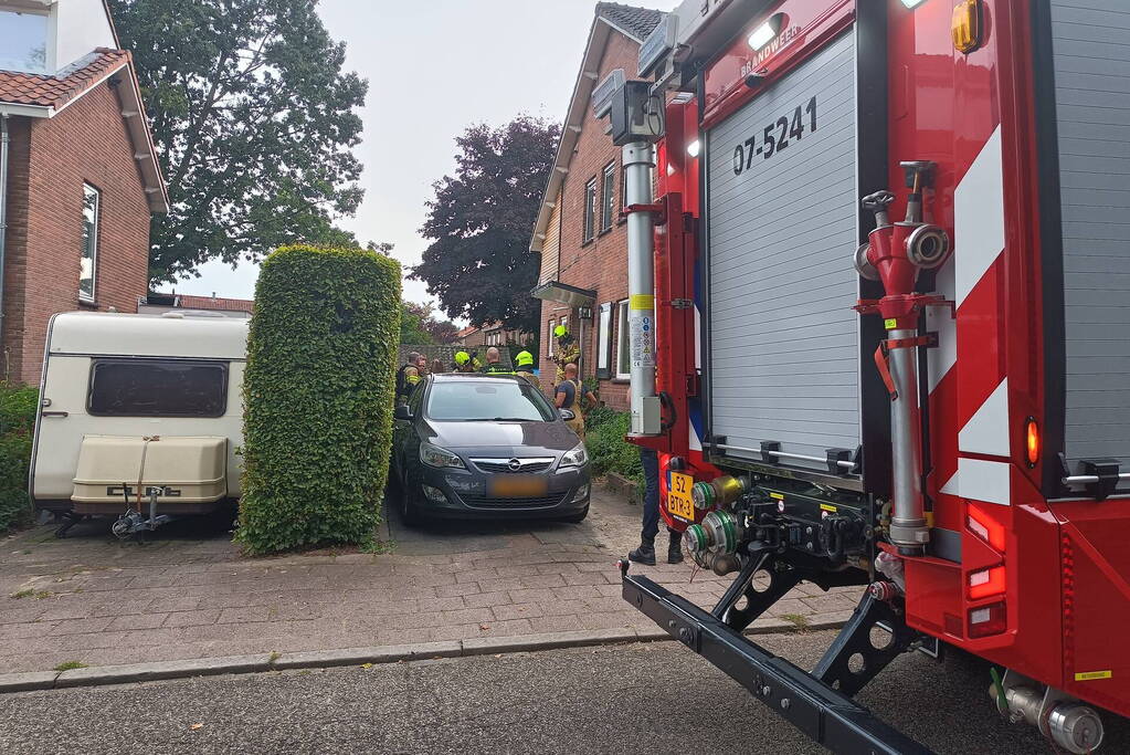 Mogelijke gaslekage in woning