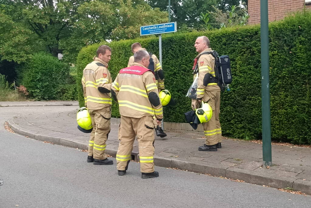 Mogelijke gaslekage in woning