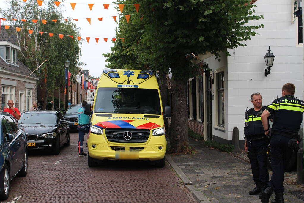 Fietser gewond bij botsing met openstaande portier