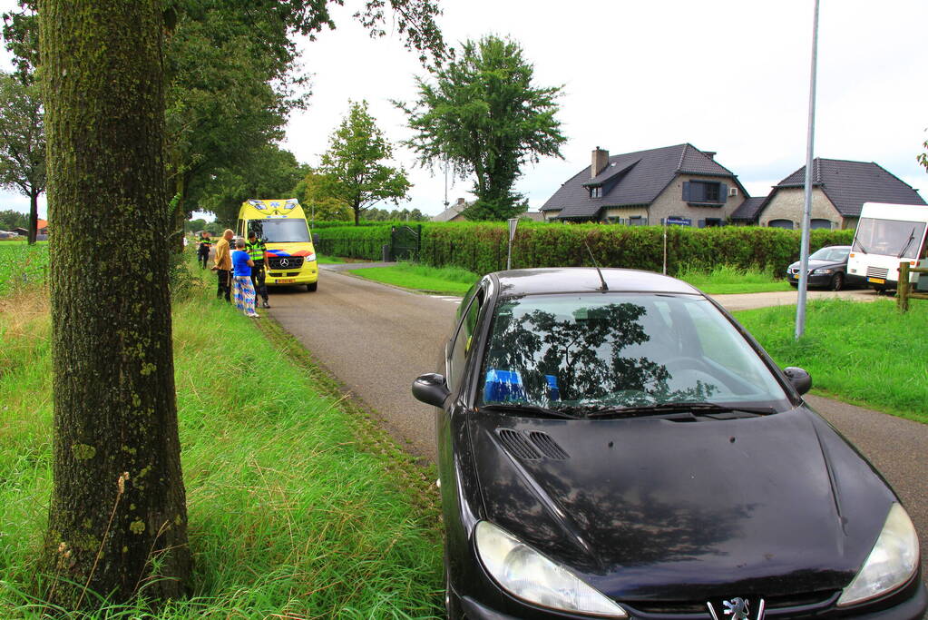 Fietser gewond bij ongeval met auto