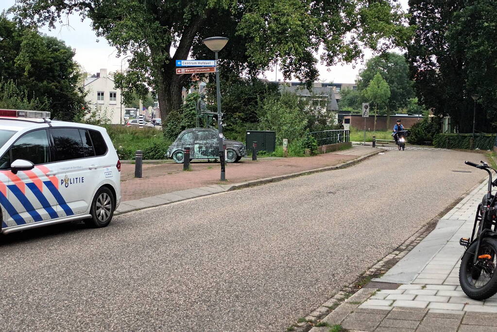 Fatbiker en fietser in botsing