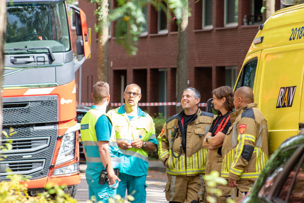 Overleden persoon op straat aangetroffen