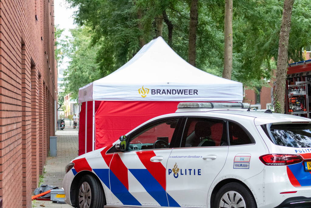 Overleden persoon op straat aangetroffen