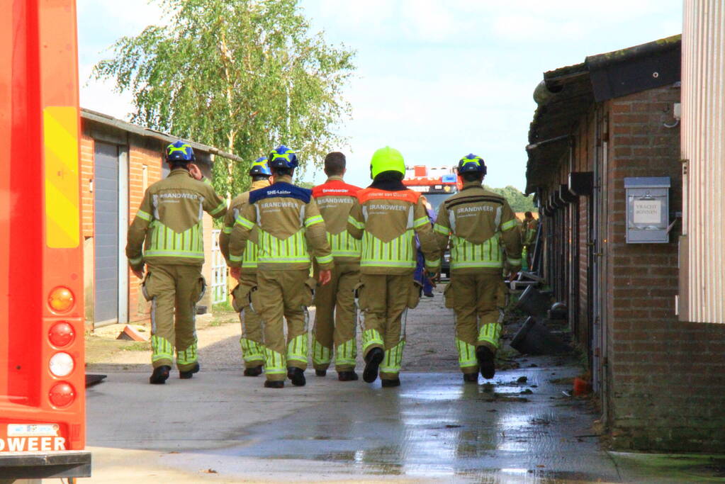 Brandweer ingezet voor dier in de problemen in koeienstal