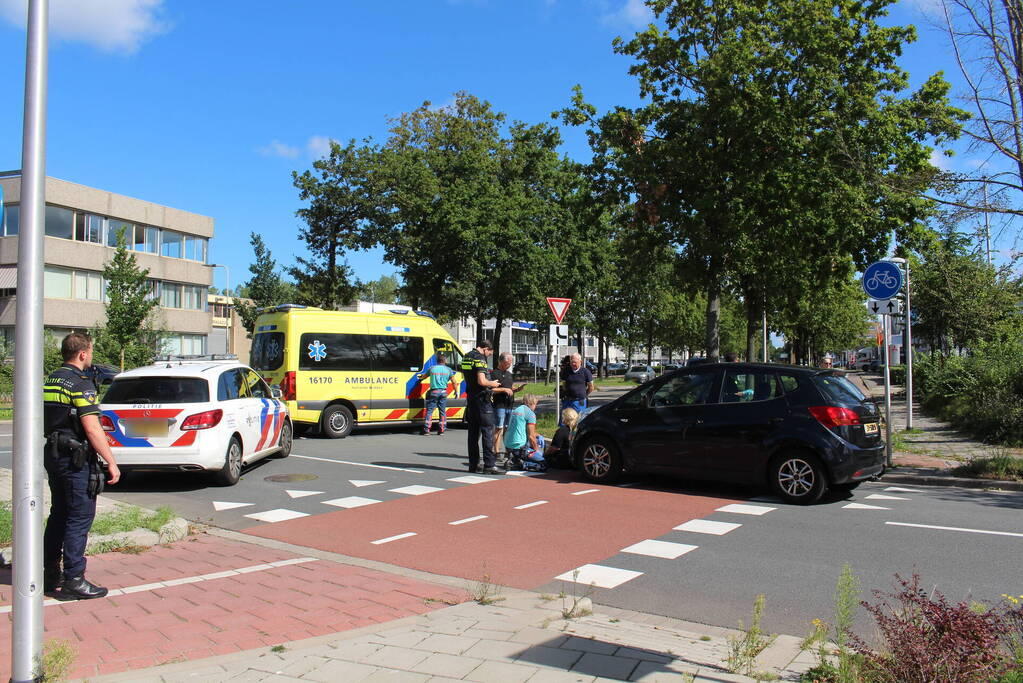 Fietser aangereden door automobilist