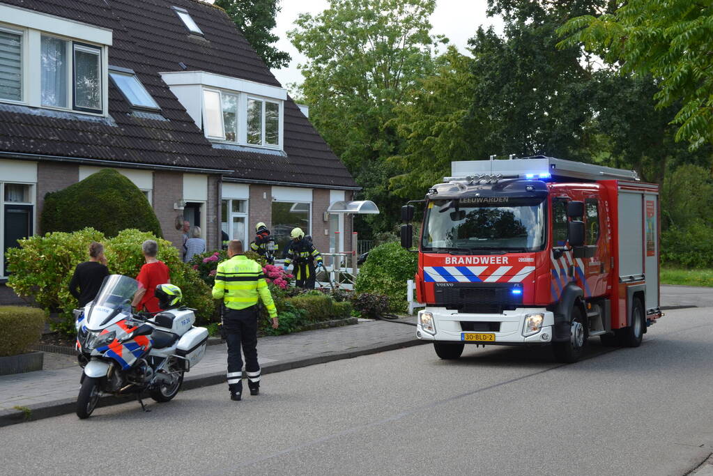 Vaatwasser vat vlam in woning