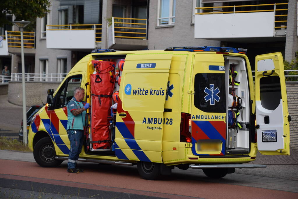 Fietser gewond bij botsing