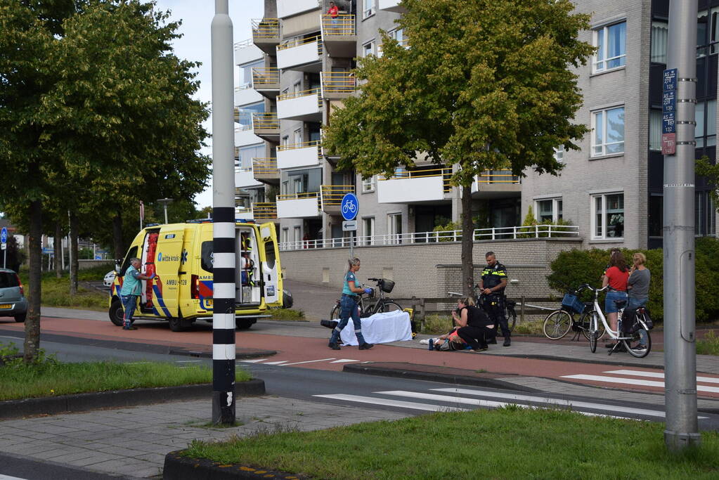 Fietser gewond bij botsing