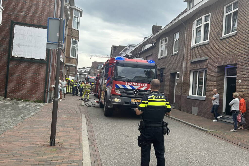 Brand in woning snel geblust