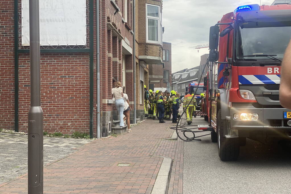 Brand in woning snel geblust