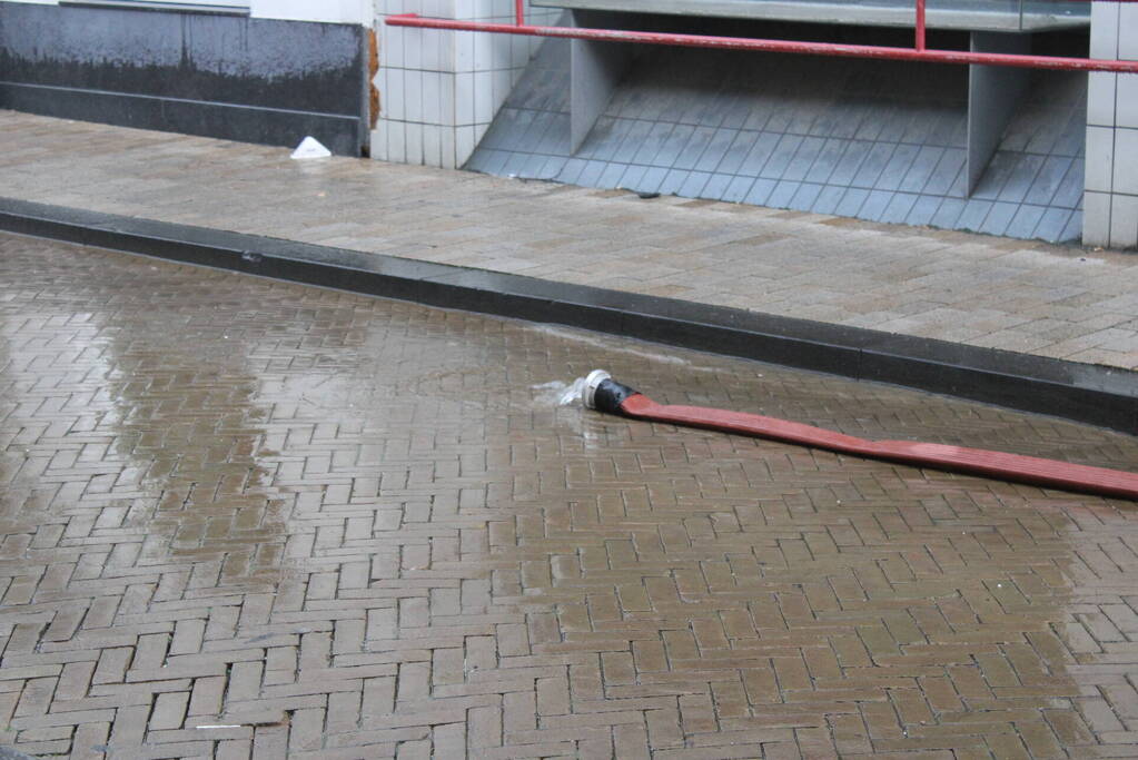 Wateroverlast door harde regenval