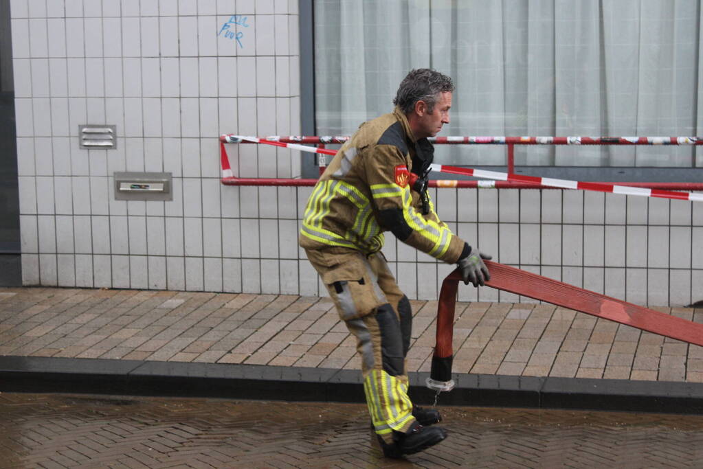 Wateroverlast door harde regenval