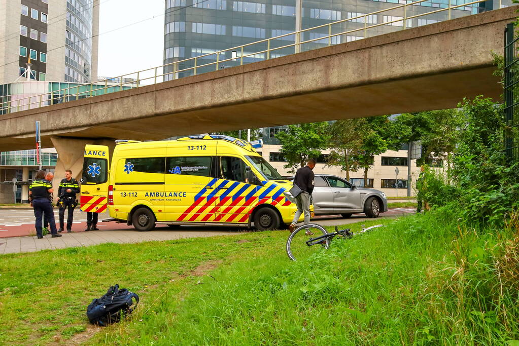 Wielrenner gewond bij aanrijding met auto