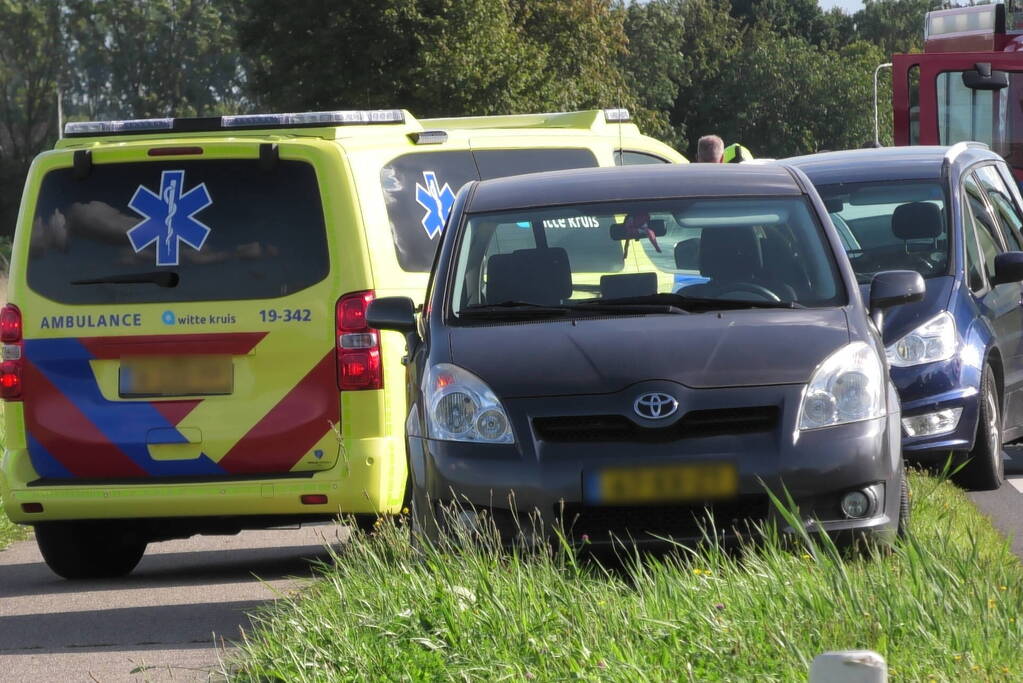 Gewonden bij ongeval tussen meerdere voertuigen