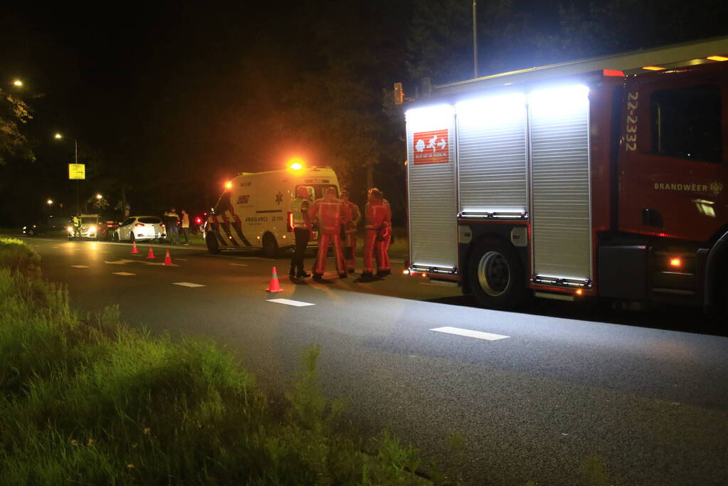 Persoon onder invloed aangehouden bij ongeval