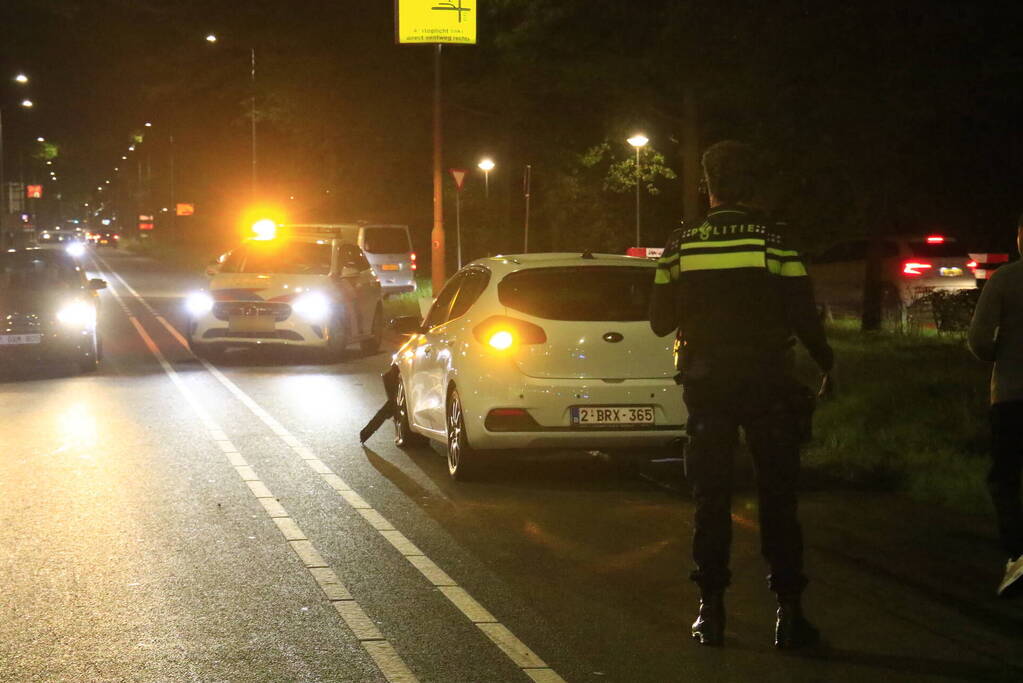 Persoon onder invloed aangehouden bij ongeval