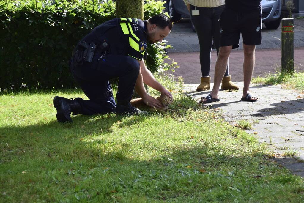 Woning in flat brandt volledig uit