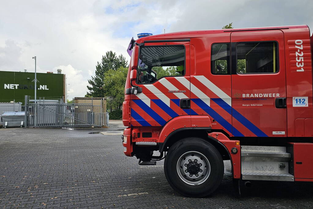 Bedrijven zonder stroom door brand in transformatorhuis