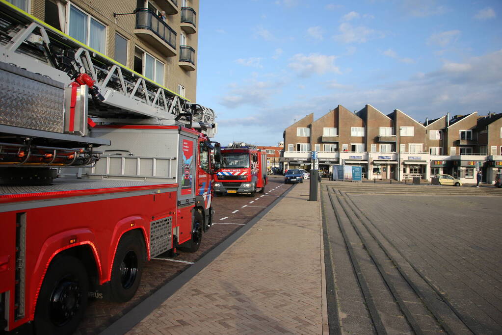 Brand in vriezer van hotel snel onder controle