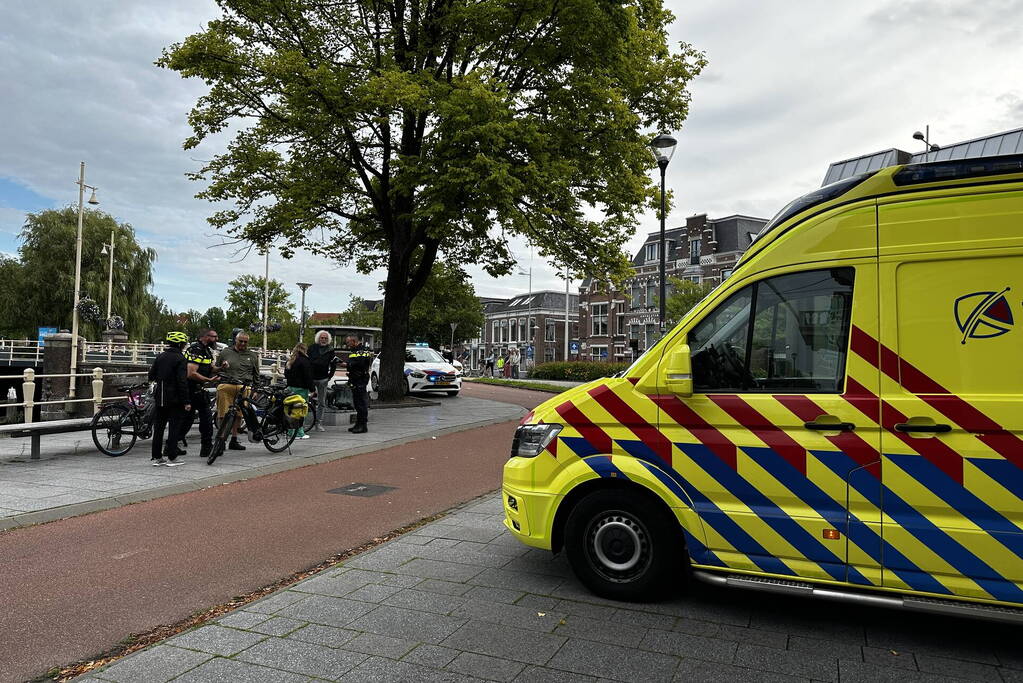 Fietsers ten val bij botsing