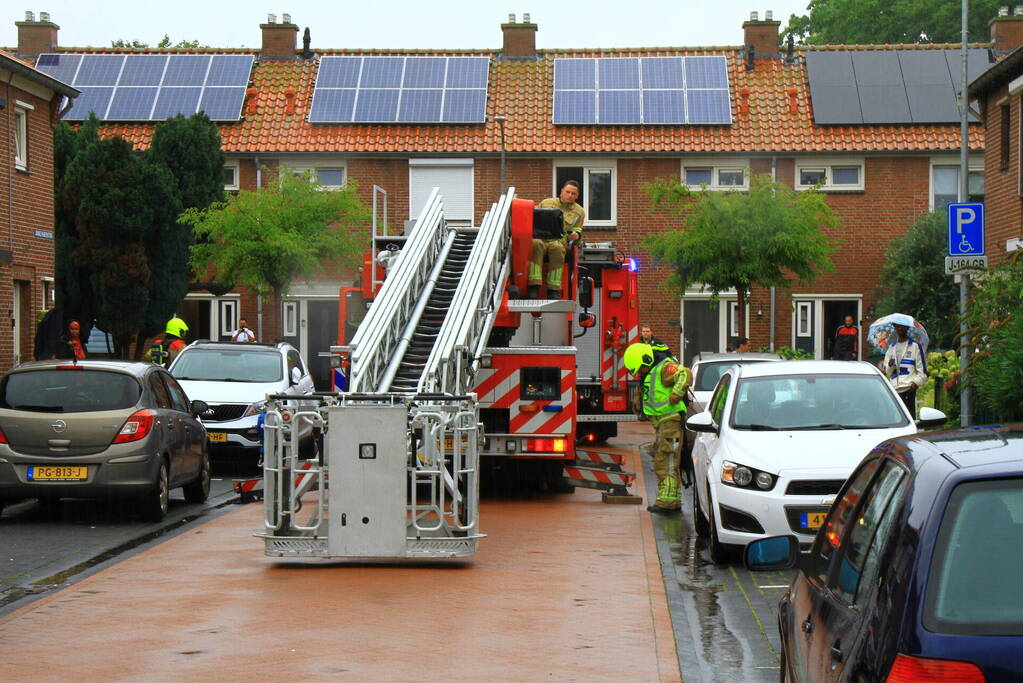 Rookontwikkeling bij brand in woning