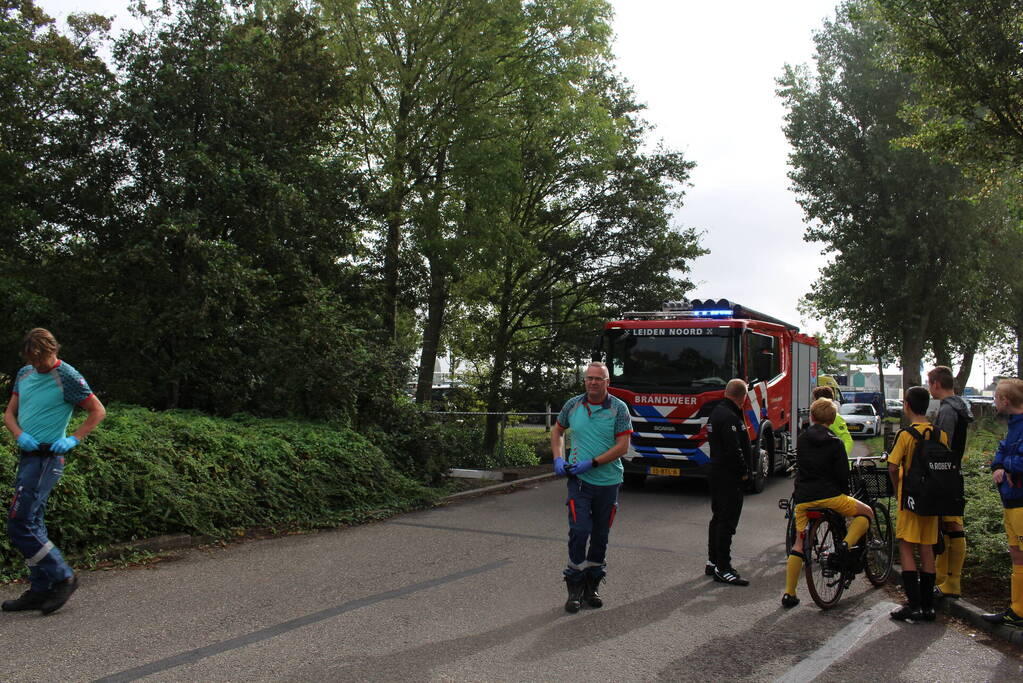 Grote brand in sportgebouw