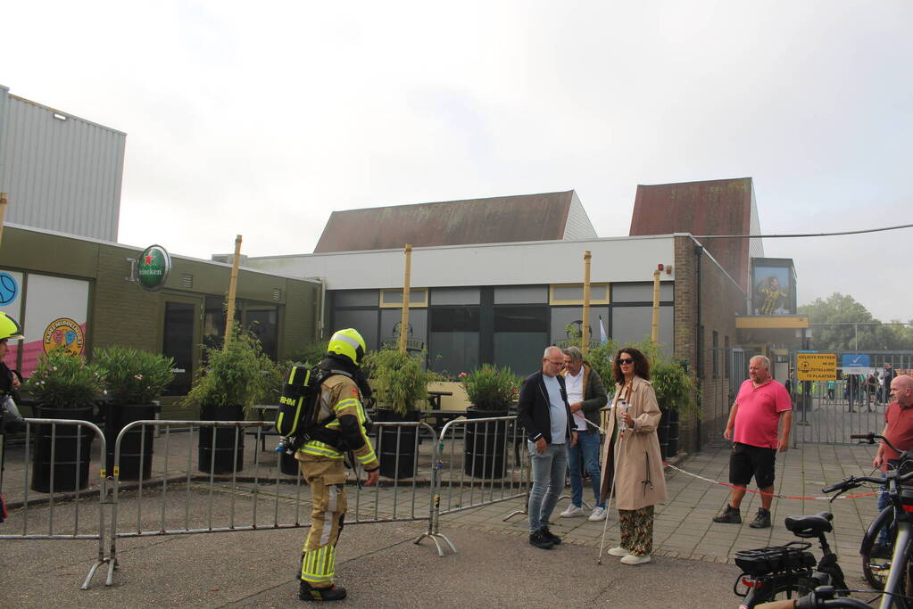 Grote brand in sportgebouw