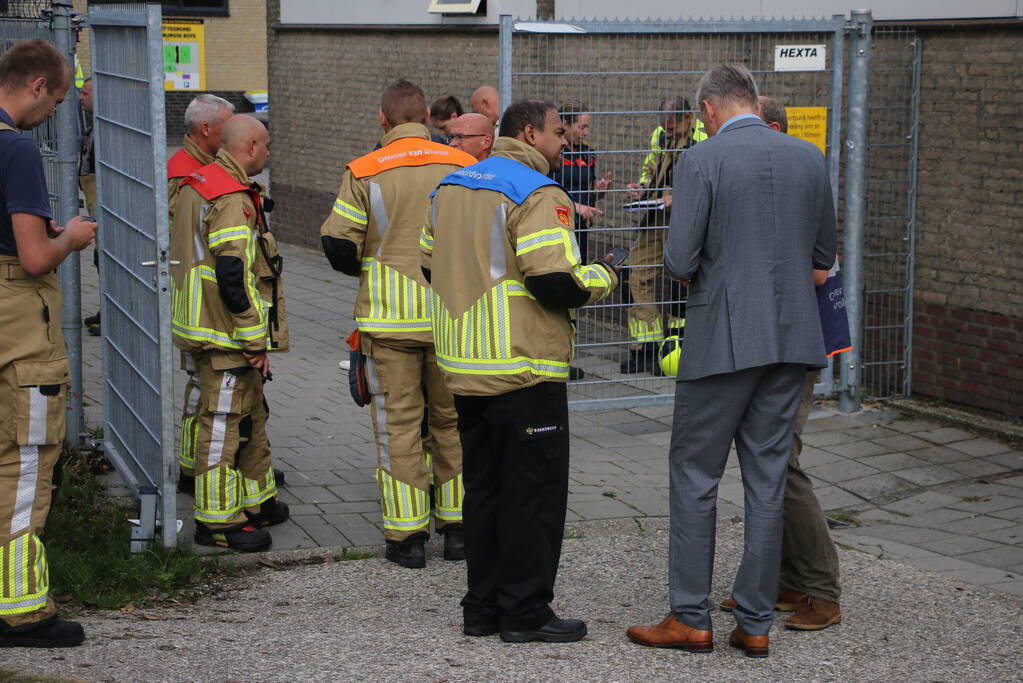 Grote brand in sportgebouw