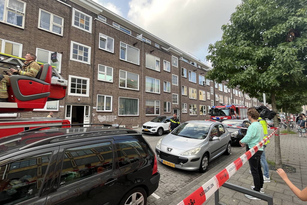 Schade bij felle brand in woning